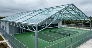 Structure sportive en acier, structures préfabriquées en acier, hangar métallique, atelier de construction, maisons, renfort en acier - Product Image 4