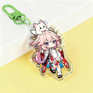 NASNAK Custom Wholesale Waterproof Acrylic Key Chain Support UV Printing Animation and Idol Cartoon Image Design Gifts - Product Image 2