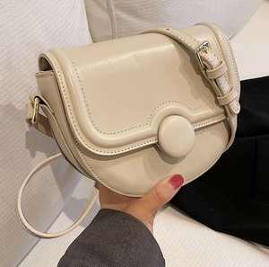 กระเป๋าสะพายไหล่สไตล์เกาหลี, กระเป๋าถือผู้หญิงยอดนิยม, กระเป๋าทรงอานม้าสุดอินเทรนด์ - Product Image 3