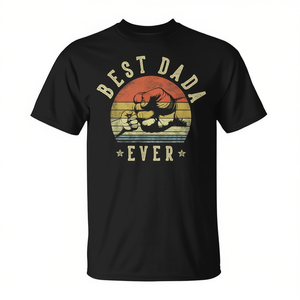 Camiseta vintage con estampado de puño retro de Dada, la mejor de todos los tiempos - Product Image 2