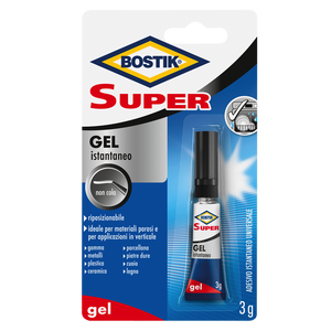 Pegamento BOSTIK 'SUPER INSTANT GEL' 3 gr - Product Image 1