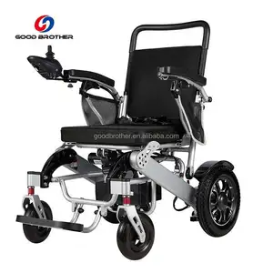 Wholesale Price Aluminum Frame Folding Wheelchair Electric Joystick Controller Wheelchair
