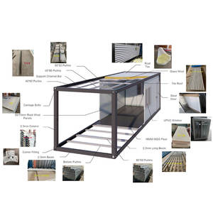 Casa Modular Desmontable con Estructura de Acero - Edificio Prefabricado Portátil para Oficina/Hogar en Exteriores - Product Image 4