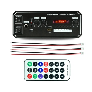JLH-703 Placa Amplificadora de Audio de 2*10 Vatios con Bluetooth, Lámpara RGB Colorida de 7.4v para Altavoz Portátil - Product Image 1