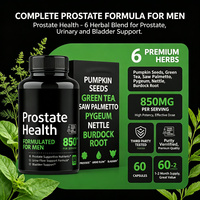 Complément en gros de capsules pour la prostate pour la santé masculine - Lycopène et Palmier Nain pour les hommes, bloqueur de DHT, nutriments de soutien de la prostate