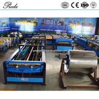 Machine de fabrication de conduits d'air carrés HVAC, ligne de production automatique 5 en promotion
