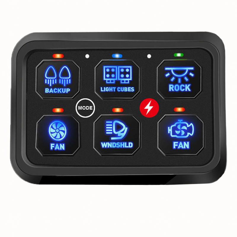 RGB 12 Gang Switch Panel LED