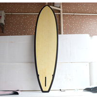 Vente en gros de planches de surf debout en époxy de haute qualité planches de surf en fibre de verre SUP en bambou avec logo personnalisé pour les sports nautiques