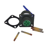 Connecteur à sertir mâle D38999/20FJ4PN 56 broches MIL-DTL-38999, connecteur de câble multi-broches pour signal et alimentation D38999