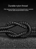 Haute qualité 1M 2M 3 en 1 LED câble de charge rapide en nylon pour iPhone pour Samsung chargeur câble USB Type C Micro câble
