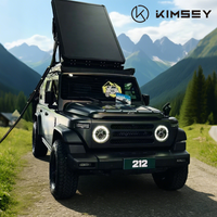 HW-001 KIMSEY Tente de toit de camping de haute qualité pour 2-3 personnes, imperméable, tente de toit rigide en aluminium pour voyages