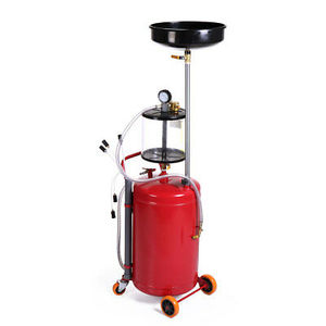 Di Động Tự Động Bánh Xe Và Động Cơ Dầu Extractor Drainer 80L Pan Máy Xe Từ Phế Liệu - Product Image 4