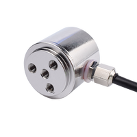 Transductor de Fuerza Tipo Báscula de Columna de Celda de Carga de Tamaño Pequeño Fibos FA402 de Acero Inoxidable 5-15V 50/100/200/500N