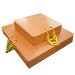 Mật độ cao Polyethylene (HDPE) Crane OUTRIGGER Pad 2 "dày 3x3 FT 20 + tấn tải công suất - Product Image 2