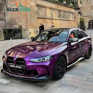 Рулонная пленка для оклейки авто Candy Wrapping Paper: темно-синяя, белая, фиолетовая, зеленая матовая, на заказ, 3 м, для полной оклейки автомобиля, виниловая пленка-стикер - Product Image 4