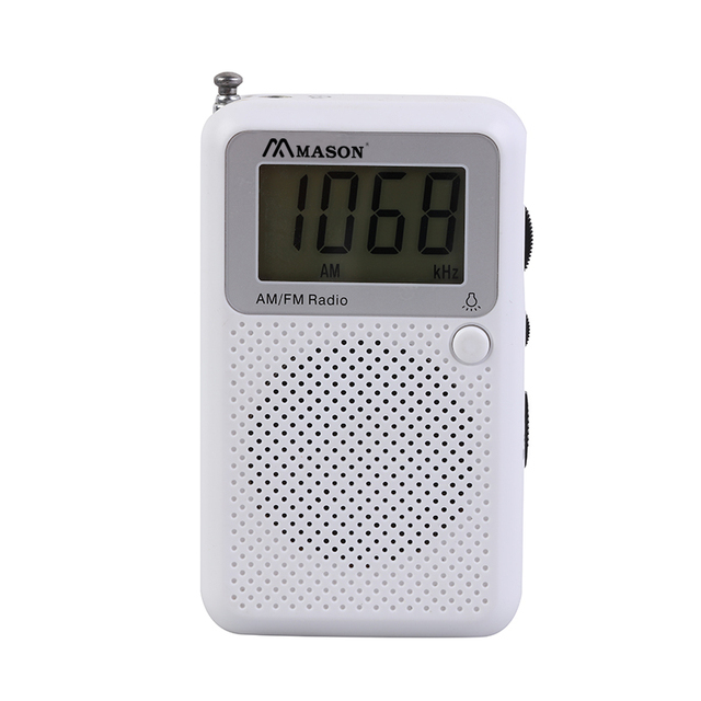 2025 Hot Selling Small Digital AM FM Weather Alert Pocket Size Portable Radio
