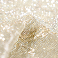 À la mode brillant or argent tricoté lurex fil teint durable 100% polyester bronzant feuille tissu