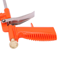 Pistolet à mousse PU manuel IPIEN 10:1, corps en aluminium nickelé, pistolet de calfeutrage à pulvérisation de polyuréthane pour usage domestique et industriel