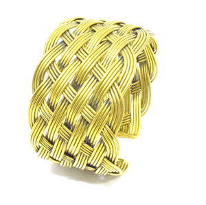 2024 New York ethnic Cheap Gold Bangle 6mm Stainless Steel Summer Casual Dress Metal Discount Big Bangle Mixed Jewelry - Product Image 1