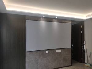 Marco de pared de PVC de alta calidad, pantalla de proyección de marco fijo, suave, blanco, <span class=keywords><strong>120</strong></span> pulgadas, 16:9, 1,2 <span class=keywords><strong>cm</strong></span>, nuevo catálogo - Product Image 5