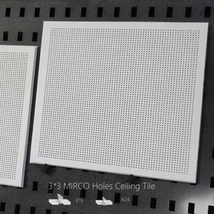 Vinyl Faced <strong>PVC</strong> <strong>Ceiling</strong> Plasterboard <strong>Panels</strong> 2x2 <strong>Grid</strong> Square Fireproof Heat Insulation Moisture-Proof Hotels Malls Gyms <strong>Grid</strong> - Product Image 5