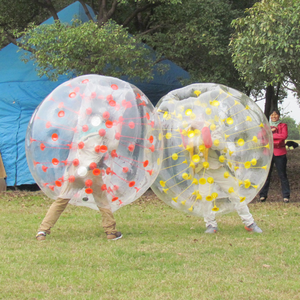 Jouet gonflable d'usine épaissi tpu activité <span class=keywords><strong>de</strong></span> plein air boule <span class=keywords><strong>de</strong></span> collision gonflable pare-chocs courir dans la balle tactile tampon jouets à vendre - Product Image 4