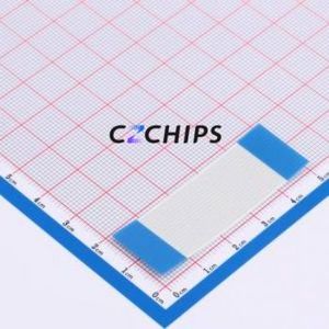 HX FFC-1.0-16P-50mm FFC Cable (Flexible Flat Cable) P=1mm Connector 16P 1mm 0.3mm Non-Inverting - Product Image 2