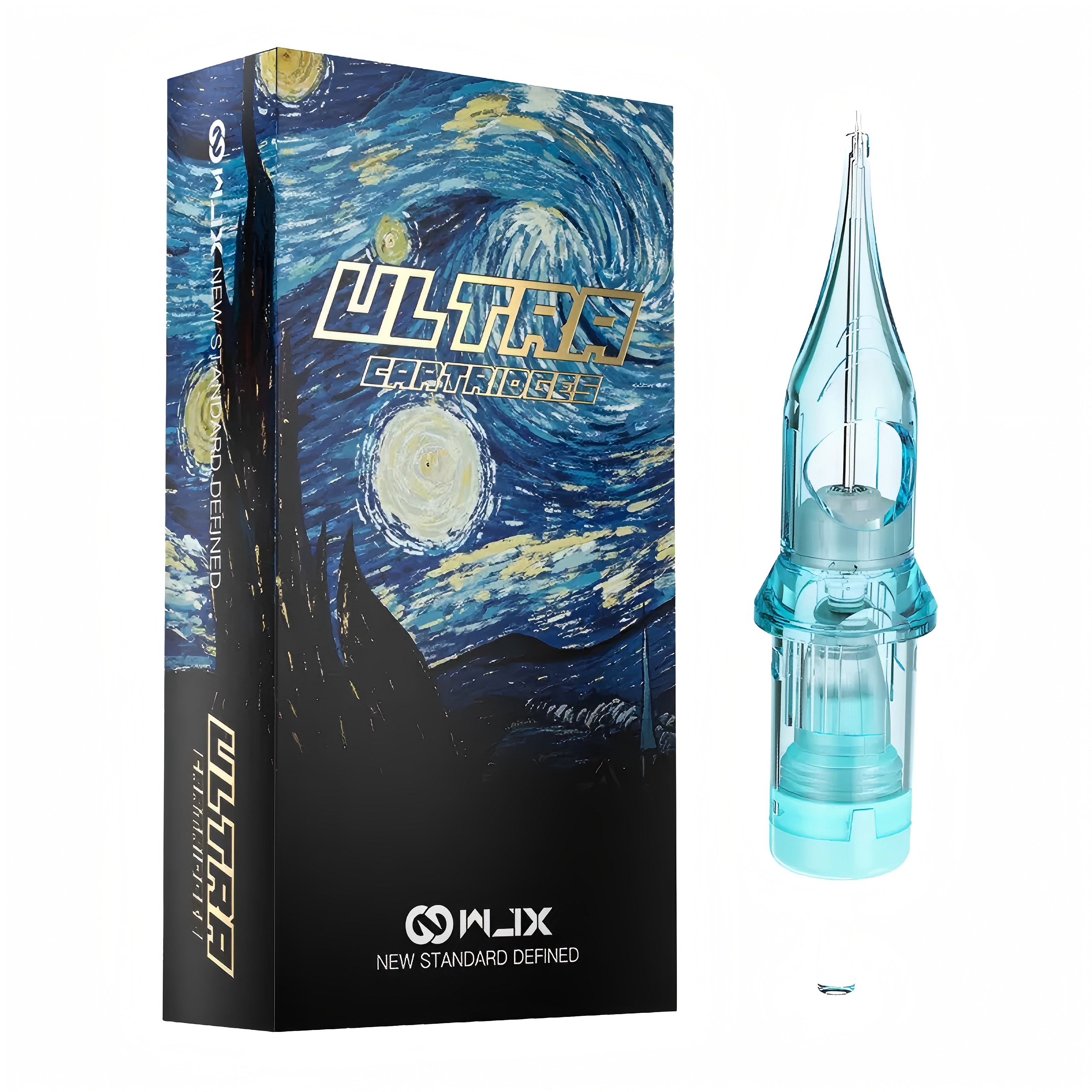 WJX Tattoo Supplies Customized RL RM Needles Hot Sales WJX Tattoo Cartridges Professional Tattoo Machine