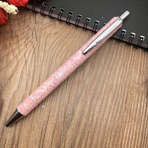 Portable Liquid Quicksand <b>Glitter</b> Metal Ballpoint <b>Pen</b> Smooth Writing Silk Screen Marking For Girls Holiday Wedding Souvenir - Product Image 3