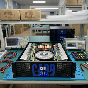 CA99 3U High power 2-channel 2500W*2 professional audio power amplifier for sound system performance venues - Product Image 4