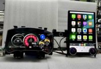 Tableau de bord LCD 12,3 pouces, groupe d'instruments virtuels, compteur de vitesse, odomètre pour Nissan GTR R35 2009-2022