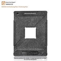 Amaoe ODNX02-A2 CPU BGA Reballing Stencil untuk Switch Game Player Planting Tin Template Platform IC Chip Soldering Fixture