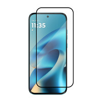Protection d'écran en verre trempé HD transparent 9H anti-rayures sans bulles, verre protecteur 2.5D pour Motorola G87 5G