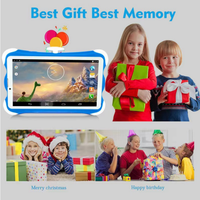Süper ucuz 7-Inch çocuk Tablet bilgisayar eğitim oyunları için özel fabrika modeli Android 13 çift SIM kart çocuklar Tablet