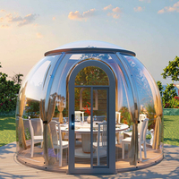 Villa mobile de conception moderne pour hôtels et séjours en plein air, idéale pour les projets de sites touristiques