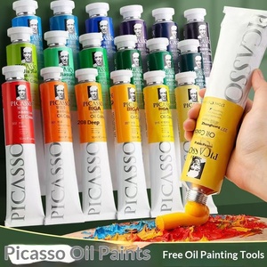 Set di Colori <span class=keywords><strong>ad</strong></span> <span class=keywords><strong>Olio</strong></span> Picasso Phoenix Piccolo Bianco 50ml/170ml per Principianti <span class=keywords><strong>su</strong></span> <span class=keywords><strong>Tela</strong></span> - Product Image 3