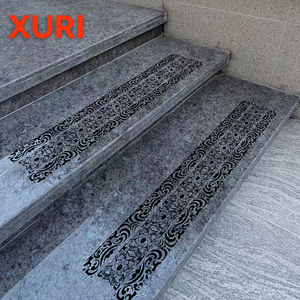Xuri Step <span class=keywords><strong>Escalier</strong></span> Bandes antidérapantes Bande antidérapante en caoutchouc givré Peva Transparent Noir <span class=keywords><strong>Escalier</strong></span> Autocollants antidérapants - Product Image 1