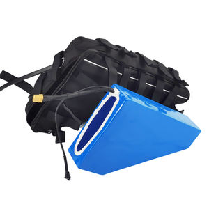 Batería de Litio Triangular para <span class=keywords><strong>Bicicleta</strong></span> Eléctrica de 52V/60V/72V 20Ah/25Ah/30Ah, <span class=keywords><strong>Kit</strong></span> de Conversión para <span class=keywords><strong>Bicicleta</strong></span> Eléctrica de Montaña, Personalizable, en Oferta - Product Image 1