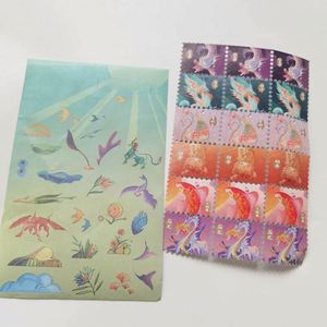 Wholesale Custom Printed PVC Vinyl Kiss Cut <b>Sticker</b> <b>Sheet</b> Personalized Cute Car Decoration - Product Image 5