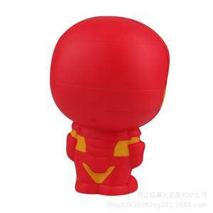 Iron Man <b>Squishy</b> Toy EVA Portable Stress Relief Gift For Kids 5-7 Years Unisex - Product Image 2