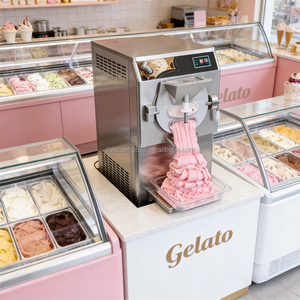 40L Tank Italian Hard Ice-<b>Cream</b> Making Machine With Embraco Compressor Mehen Batch Freezer Gelato Custard <b>Maker</b> Commercial - Product Image 1