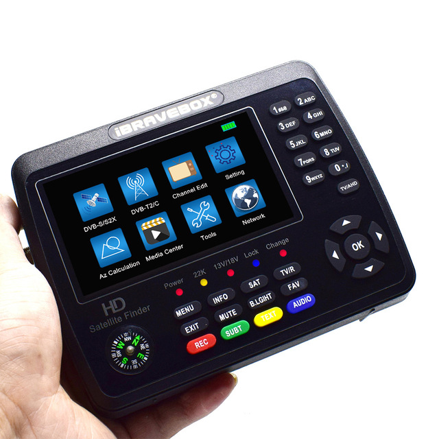 V10 Pro 2 Digital Satellite Finder with High Definition and FTA Support