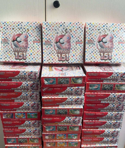 Y Y Japanese In-Stock Pokmoed n TCG Original 151 Pikachu Mew SV2a Booster Box Factory Sealed Paper <b>Table</b> Game Gift Box - Product Image 1