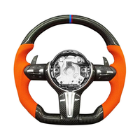 Volant en fibre de carbone de fabrication exquise pour BMW F10 F30 F31 F32 F20 E92 E60 X6 E71 X5 E70 E90 M3 M4 M5 Series