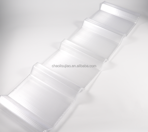 Bán Hot hightransparency không thể phá vỡ rõ ràng 2 mét tấm polycarbonate sóng PC tấm lợp cho nhà kính phòng mặt trời Skylight - Product Image 1