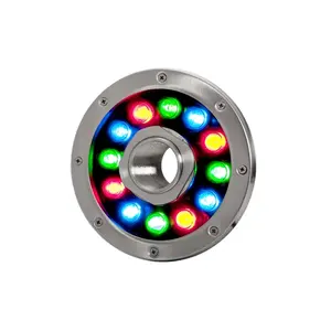 Đèn Đài Phun Nước Dưới Nước Led Chìm Ip68 Điều Khiển Dmx/Rdm Rgb