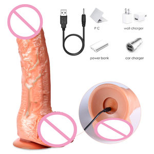 Penjualan Panas Dildo Realistis Bergetar dengan Kontrol Jarak Jauh, Pemanas, Teleskopik, dan Ayunan, <span class=keywords><strong>Vibrator</strong></span> Mainan Seks untuk Wanita - Product Image 4