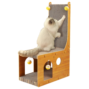 บ้านข่วนเล็บแมวทำจากกระดาษลูกฟูกขายส่ง - Product Image 1