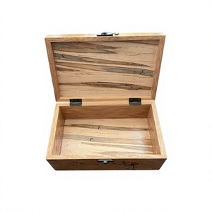 Custom Eco-Friendly Modern <b>Wooden</b> Jewelry <b>Box</b> Sliding <b>Lid</b> Handmade Polished Natural Color <b>Storage</b> Organizer Rings Earrings - Product Image 5