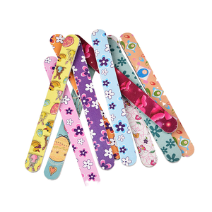 HOT Selling 9cm Mini New Arrival Manicure Nail Art File Tool Colorful Nail File Pedicure Sandpaper Nail File